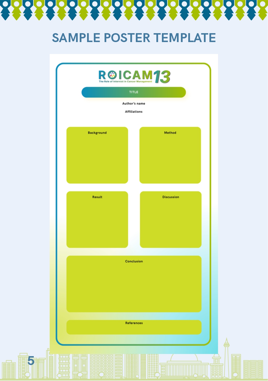 ROICAM 13 Sample Poster Template
