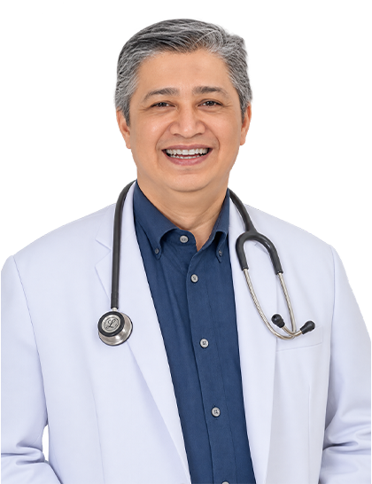 Prof. Dr. Dr. dr. Ikhwan Rinaldi, Sp.PD-KHOM, S.H, M-Epid, M.Pd Ked, FACP, FINASIM, FIsQua